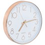 Reloj de pared 30 cm rosa dorado de vidaXL, Relojes de pared - Ref: Foro24-50633, Precio: 21,39 €, Descuento: %