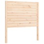 Estructura de cama con cabecero madera maciza de , Camas y somieres - Ref: Foro24-3194991, Precio: 102,04 €, Descuento: %