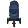 Carrito de bebé de acero azul marino de vidaXL, Cochecitos de bebé - Ref: Foro24-10262, Precio: 189,30 €, Descuento: %