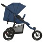 Carrito de bebé de acero azul marino de vidaXL, Cochecitos de bebé - Ref: Foro24-10262, Precio: 189,30 €, Descuento: %