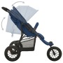 Carrito de bebé de acero azul marino de vidaXL, Cochecitos de bebé - Ref: Foro24-10262, Precio: 189,30 €, Descuento: %