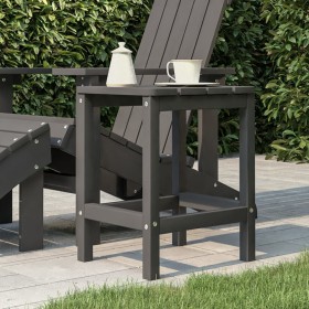 Adirondack garden table in anthracite HDPE 38x38x46 cm by vidaXL, Garden tables - Ref: Foro24-318642, Price: 40,67 €, Discoun...