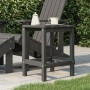 Adirondack garden table in anthracite HDPE 38x38x46 cm by vidaXL, Garden tables - Ref: Foro24-318642, Price: 38,99 €, Discoun...