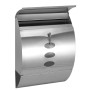 HI Stainless steel mailbox 30x12x40 cm by HI, mailboxes - Ref: Foro24-423961, Price: 48,92 €, Discount: %