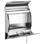 HI Stainless steel mailbox 30x12x40 cm by HI, mailboxes - Ref: Foro24-423961, Price: 48,92 €, Discount: %