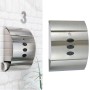 HI Stainless steel mailbox 30x12x40 cm by HI, mailboxes - Ref: Foro24-423961, Price: 48,92 €, Discount: %