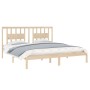 Solid wood bed frame 180x200 cm by , Beds and slatted bases - Ref: Foro24-3104078, Price: 130,73 €, Discount: %