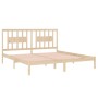 Solid wood bed frame 180x200 cm by , Beds and slatted bases - Ref: Foro24-3104078, Price: 130,73 €, Discount: %