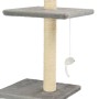 Cat scratching post with sisal scratching post 260 cm gray by vidaXL, Cat furniture - Ref: Foro24-170532, Price: 89,72 €, Dis...