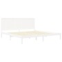 Estructura de cama madera maciza blanco Super King 180x200 cm de , Camas y somieres - Ref: Foro24-3105746, Precio: 205,24 €, ...