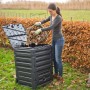 Nature Composter 300 L black by Nature, Composters - Ref: Foro24-423521, Price: 91,68 €, Discount: %