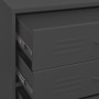 Anthracite gray steel drawer cabinet 80x35x101.5 cm by , Drawers - Ref: Foro24-336204, Price: 237,21 €, Discount: %