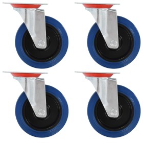 Swivel wheels 4 units 125 mm by vidaXL, Material handling - Ref: Foro24-143471, Price: 37,82 €, Discount: %