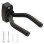 Guitar hanging supports 6 units black steel by vidaXL, guitar accessories - Ref: Foro24-70091, Price: 26,18 €, Discount: %