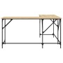 Sonoma oak engineered wood desk 149x149x75 cm by , Desks - Ref: Foro24-837583, Price: 77,51 €, Discount: %