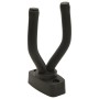 Guitar hanging supports 6 units black steel by vidaXL, guitar accessories - Ref: Foro24-70091, Price: 26,18 €, Discount: %