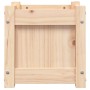 Solid pine wood planter 31x31x31 cm by , Pots and planters - Ref: Foro24-837394, Price: 23,55 €, Discount: %