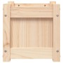 Solid pine wood planter 31x31x31 cm by , Pots and planters - Ref: Foro24-837394, Price: 23,55 €, Discount: %