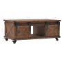 Mesa de centro de madera maciza de abeto marrón 91x51x38 cm de vidaXL, Mesas de centro - Ref: Foro24-246119, Precio: 222,91 €...