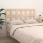 Cabecero de cama madera maciza de pino 140,5x4x100 cm de , Cabeceros y pies de cama - Ref: Foro24-818915, Precio: 59,70 €, De...