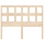 Cabecero de cama madera maciza de pino 140,5x4x100 cm de , Cabeceros y pies de cama - Ref: Foro24-818915, Precio: 59,70 €, De...