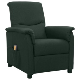 Dark green fabric massage chair by , Electric massage chairs - Ref: Foro24-338912, Price: 154,99 €, Discount: %