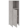 Bathroom furniture set 4 pieces engineered wood gray concrete by , Bathroom furniture - Ref: Foro24-3056884, Price: 191,93 €,...