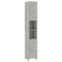 Juego muebles de baño 3 piezas madera ingeniería gris hormigón de , Muebles de baño - Ref: Foro24-3056920, Precio: 155,69 €, ...