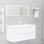 Mueble con lavabo madera de ingeniería blanco de , Tocadores de baño - Ref: Foro24-3071657, Precio: 340,54 €, Descuento: %