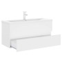 Mueble con lavabo madera de ingeniería blanco de , Tocadores de baño - Ref: Foro24-3071657, Precio: 340,54 €, Descuento: %