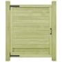 Impregnated pine wood garden fence gate 125x100 cm by vidaXL, garden gates - Ref: Foro24-45334, Price: 95,99 €, Discount: %