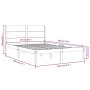 Estructura de cama de matrimonio madera maciza 135x190 cm de , Camas y somieres - Ref: Foro24-3104128, Precio: 157,01 €, Desc...