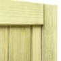 Puerta de valla de jardín madera pino impregnada 125x100 cm de vidaXL, Puertas de jardín - Ref: Foro24-45334, Precio: 95,99 €...