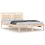 Estructura de cama madera maciza 180x200 cm de , Camas y somieres - Ref: Foro24-3105550, Precio: 162,09 €, Descuento: %