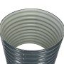 Galvanized steel flowerbed in gray, 80x80x81 cm. by vidaXL, Pots and planters - Ref: Foro24-45525, Price: 179,21 €, Discount: %