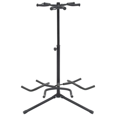 Black steel guitar stand by vidaXL, guitar stands - Ref: Foro24-70075, Price: 39,85 €, Discount: %