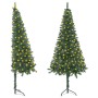 Árbol de Navidad de esquina con luces PVC verde 120 cm de , Arboles de navidad - Ref: Foro24-3077932, Precio: 22,02 €, Descue...