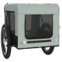 Bicycle pet trailer, iron frame, Oxford fabric in gray and black. by , pet strollers - Ref: Foro24-93916, Price: 98,20 €, Dis...