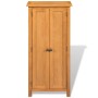 Solid oak wood storage cabinet 50x22x122 cm by , Lockers and storage cabinets - Ref: Foro24-244212, Price: 264,99 €, Discount: %