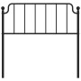 Cabecero de metal negro 100 cm de , Cabeceros y pies de cama - Ref: Foro24-373916, Precio: 21,90 €, Descuento: %