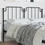 Cabecero de metal negro 150 cm de , Cabeceros y pies de cama - Ref: Foro24-373921, Precio: 34,67 €, Descuento: %