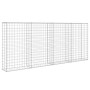 Gabionenwand mit verzinkten Stahlabdeckungen 200x20x85 cm von vidaXL, Zaunpaneele - Ref: Foro24-143580, Preis: 75,44 €, Rabat...