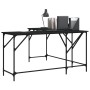 Engineered wood black desk 149x149x75 cm by , Desks - Ref: Foro24-837582, Price: 79,58 €, Discount: %