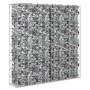 Gabion wall with galvanized steel covers 80x20x100 cm by vidaXL, fence panels - Ref: Foro24-143577, Price: 54,87 €, Discount: %