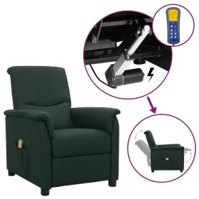 Dark green fabric lifting massage chair by , Electric massage chairs - Ref: Foro24-3093287, Price: 238,99 €, Discount: %