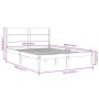 Estructura de cama doble pequeña madera maciza blanca 120x190cm de , Camas y somieres - Ref: Foro24-3104124, Precio: 147,26 €...