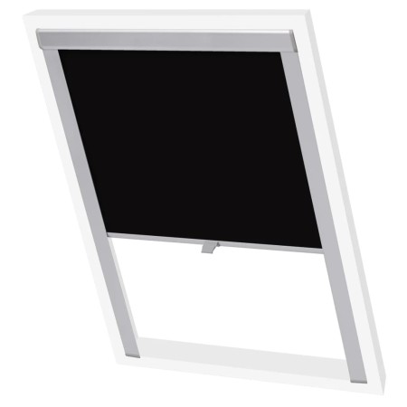 MK08 Black Blackout Roller Blind by vidaXL, Blinds and blinds - Ref: Foro24-133519, Price: 53,75 €, Discount: %