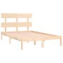 Solid wood bed frame 180x200 cm by , Beds and slatted bases - Ref: Foro24-3104688, Price: 126,92 €, Discount: %