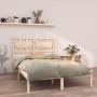 Estructura de cama madera maciza de pino 140x190 cm de , Camas y somieres - Ref: Foro24-3105645, Precio: 113,17 €, Descuento: %