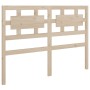 Solid pine wood bed frame 140x190 cm by , Beds and slatted bases - Ref: Foro24-3105645, Price: 113,17 €, Discount: %